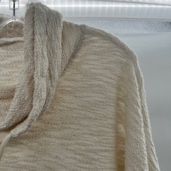 Jack by BB Dakota Cowl Neck Textured Pullover Top Cream Size Small - Picture 5 of 9